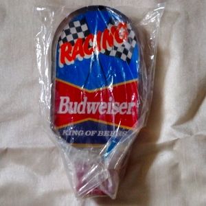 Budweiser king of beer beer handle for keggers racing edition